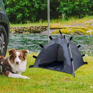 taicans Cat Tent Outdoor House and Dog House Outdoor,Waterproof Pet Dog Cat Tent Indoor Outdoor Folding House-C