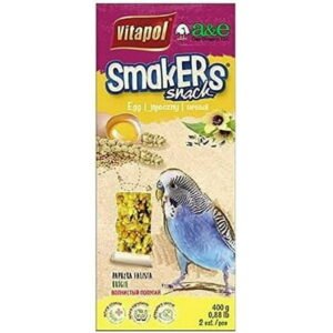 A&E Cage Company Smakers Parakeet Egg Treat Sticks [Bird, Treats Packaged] 2 count