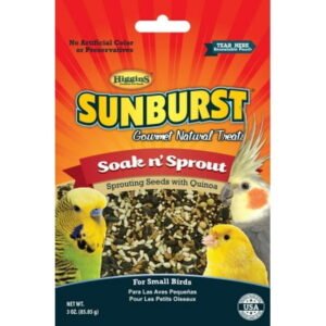Higgins Sunburst Soak n’ Sprout Small Bird Treat, 1 Oz