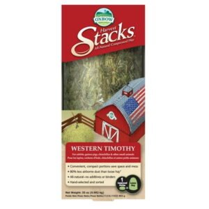 Oxbow Harvest Stacks Western Timothy Dry Small Animal Food, 35 oz.
