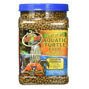 Zoo Med Aquatic Turtle Growth Food Formula [Reptile Aquatic Turtle Food, Reptile Supplies] 90 oz (3 x 30 oz)