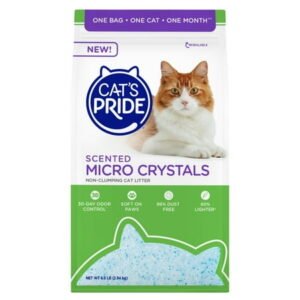 Cat’s Pride Scented Micro Crystal Cat Litter 6.5lb Bag