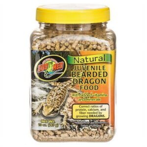 Zoo Med Natural Juvenile Bearded Dragon Food [Reptile Bearded Dragon Food, Reptile Supplies] 30 oz (3 x 10 oz)