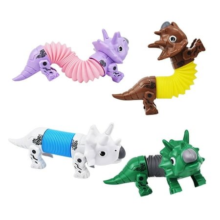 JoyMagic Climbing for Toddlers 1-3 2 Pieces Tubes Spring Dog Toys Fine Motor Skills Toddler Toys Sensory Stretch Hose Toy New Stress Toys For Adults And Kids