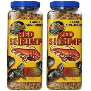 Zoo Med Sun Dried Large Red Shrimp 10oz