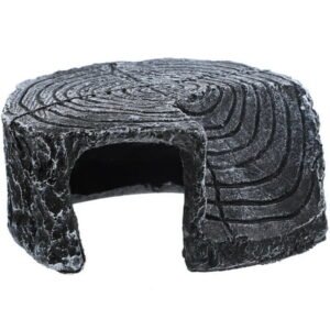 WHAMVOX Stump Habitat Hideout Reptile Log Lizard Hideaway Cave Turtle