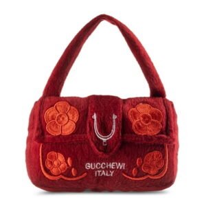 Dog Diggin Designs Runway Pup Collection | Unique Squeaky Parody Plush Dog Toys – Haute Couture Purses & Handbags