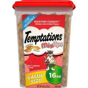 Temptations Backyard Cookout Mixups Treats for Cats 16 oz (Pack of 48)