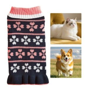 GASTROPOD Dog Clothes,Acrylic Fibers Dog Shirts,Skin Friendly Material Pet Clothes,Blue,XS