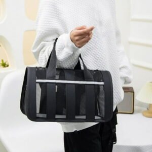Clearance! Cat Carrying Case Pet Dog Carrier Portable Cat Travel Bag Breathable Mesh Handbag with Shoulder Strap, Soft-Sided Pet Travel Carrier for Cats Dogs Puppy on Clearance A