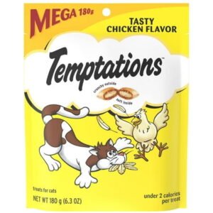 Temptations Tasty Chicken Flavor Cat Treats 6.3 oz (Pack of 24)