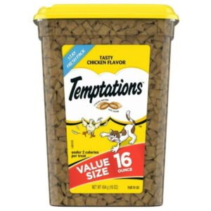 Temptations Tasty Chicken Cat Treats 16 oz (Pack of 18)