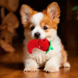 CQCYD Toys under $5 Squeaky Plush Dog Toy for Puppy, Small Stuffed Puppy Chew Dog Toys, Cute Soft Pet Toy for Small Medium Size Dogs