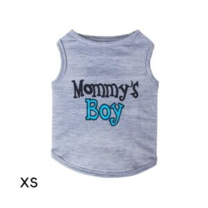 GASTROPOD Dog Shirts,Perfect Fit for Small Dog Breeds Dog Clothes,Versatile for All Occasions Puppy Clothes,XS,Gray