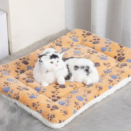 Tainini Pet Pad,Soft Dog Crate Bed Mat for Sleeping, Self Heating Cat Bed for Small Medium Large Cats Dogs