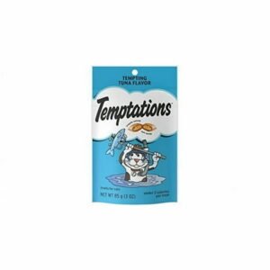 Whiskas Temptations Classic Treats for Cats Tempting Tuna Flavor (Pack of 32)