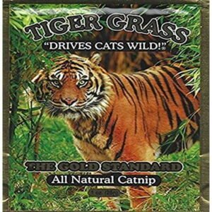 Tiger Grass Buds Organic Catnip 1 oz. Foil Bag