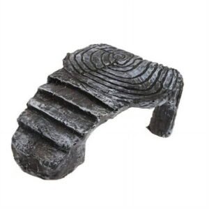 BESTSKY Reptile Habitat Accessories,Turtle Tank Decorative Ornament Bearded Dragon Tank Accessories,Resin Craft Reptile Platform Reptile Tank Accessories,Style5