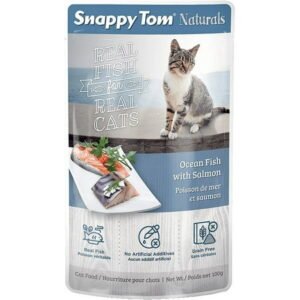 Snappy Tom Naturals, Ocean Fish with Salmon (12 Pack)