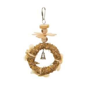Prevue Pet Products Natural Sound & Movement Naturals – Crown Bird Toy 62557