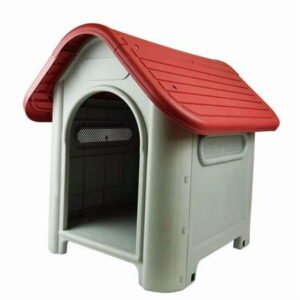 DDI 2379381 Pet Dog House, Red