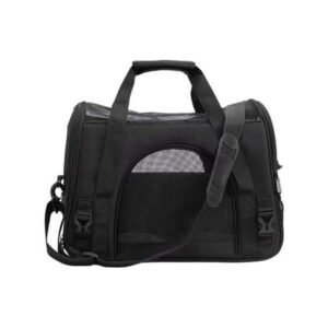 geerera Soft-Sided Kennel Pet Carrier, Mesh Pet Travel Bag, Airline Cat Carriers Dog Carrier Collapsible, Travel Handbag & Car Seat for Small Dogs, Cats, Puppy