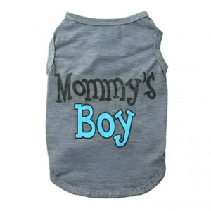 TELOLY Boy Dog Shirt Male Puppy Clothes for Small Dog Boy Chihuahua Yorkies Bulldog Pet Cat Outfits Tshirt Apparel Xs Dog Outfit