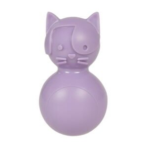 SmartyKat Teeter Tiger Cat Exercise Toy – Stimulating Motion Toy for Cats, Purple