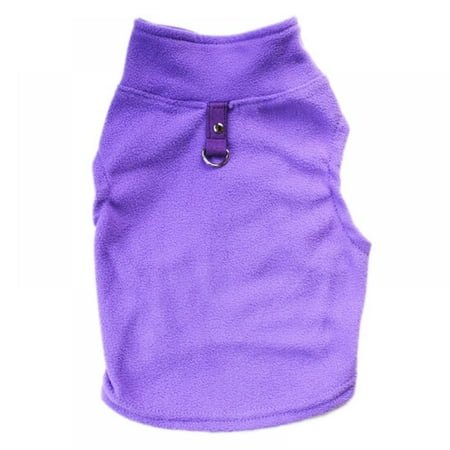 SLPUSH Small Pet Dog Warm Fleece Vest Clothes Coat Puppy Shirt Sweater Apparel