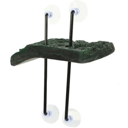 Active Floating Island Rock Ornament Tortoise Habitat Accessories Turtle Basking Platform Reptile Basking Platform