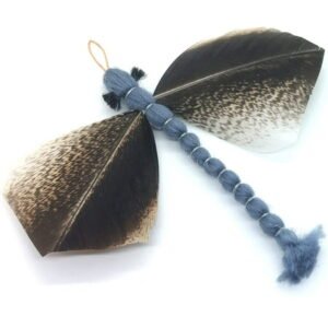 Kat Fly Cat Toy Teaser Wand Refill – Feather Dragonfly Teaser Cat Toy Attachement