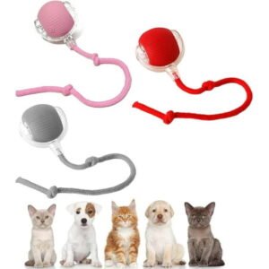 Pounce Pal Cat Toy, 2026 Upgrade Pouncepal Cat Toy USB Charge, 360° Smart Automatic Rolling Three Modes, Fast Charging and Long Lasting, Adaptable to All Cats