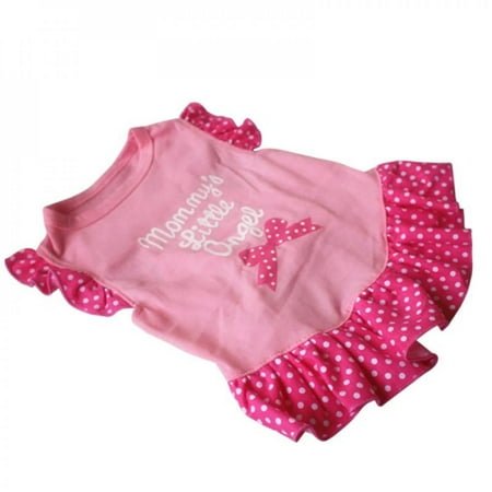 Naiyafly Small Dog Summer Dresses Vest Top Clothes Puppy Pet Dress Skirt Coat Apparel Pets Cats Girl Dog Shirts
