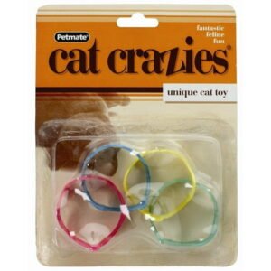 Petmate Cat Crazies Interactive Cat Toys, Pack of 4, Multicolor