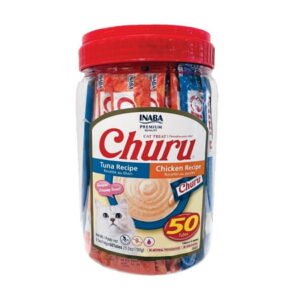 CHURU 50 Ct Chicken and Tuna Variety – Canister