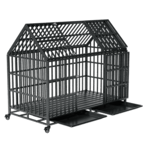 GVN Dog House, Dog Shelter,54 Inches Heavy Duty Dog Crate with Roof Top