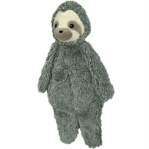 Petlou 19″ Floppy Sloth Dog Toy Gray