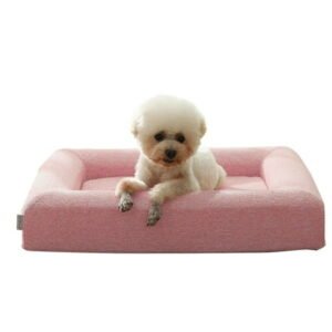 IKUSO Small Dog Bed,Memory Foam Dog & Cat Bed,Washable Double-Sided Dog Mat & Non-Slip Waterproof Bottom,Warm & Indestructible Puppy Bed