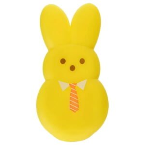 Peeps Minis 4″ Dress-up Bunnies Vinyl Squeaker Pet Toy -3PC Gift Set
