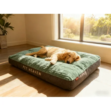 Hometravel Extra Large Dog Bed, Washable Pet Mattress with Thick Cushion, Warm Cozy Sleeping Pad for Large Dogs, Comfortable Indoor Pet Bed