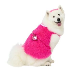 Vibrant Life Halloween Costume for Dogs, Paw-risian, Pink, Large