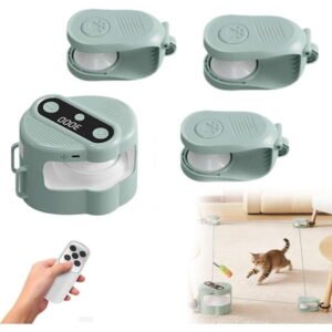 Cat Play Chase Interactive Cat Toy for Indoor Cats – Automatic Moving & Enrichment Toy for Indoor Cats/Kitten