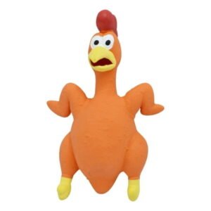 hengsof Latex Chicken for Stress Relief and Venting, Screaming Chicken for Sound, pet Screaming Chicken Latex pet Toys