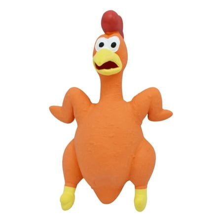 hengsof Latex Chicken for Stress Relief and Venting, Screaming Chicken for Sound, pet Screaming Chicken Latex pet Toys