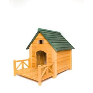 Creative Cedar Designs K-9 Kastle Dog House