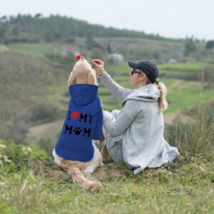 YOHAVEN 5XL Dog Fleece Sweater Hoodie Warm Clothing for Small Medium Large Dogs Pet Fashion Apparel Spring Fall Winter Holiday Outfit