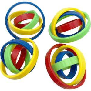 2082 Pk4 Foot Gyro – Plastic Interactive Bird Foot Toy