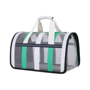 Uutvmp Cat Carrier Bag Up to 15 Lb, Breathable Mesh Foldable Pet Carriers for Small, Medium Cats, Small Dogs, Puppies, Portable Kennel