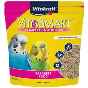 Vitakraft Vita Smart Gourmet Parakeet Food – Vitamin-Fortified – Daily Pet Bird Food