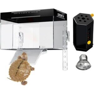 Upgraded Turtle Platforms Large Acrylic Terrarium Platforms Aquarium Water Turtle Sunbathing Accessories For Reptiles And Amphibians